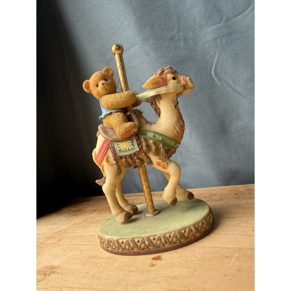 Cherished Teddies Jerrod 1998 Carousel Bear Camel Figurine